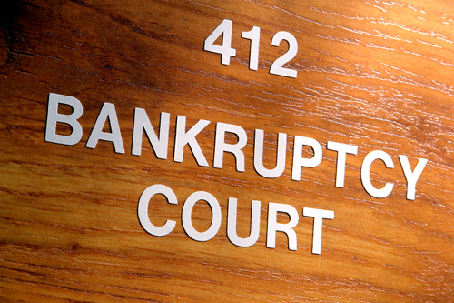 Bankruptcy Court Entrance Sign