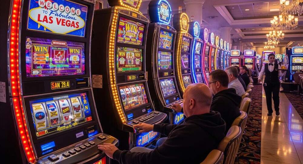 casino machine malfunction