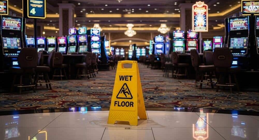 casino slip and fall